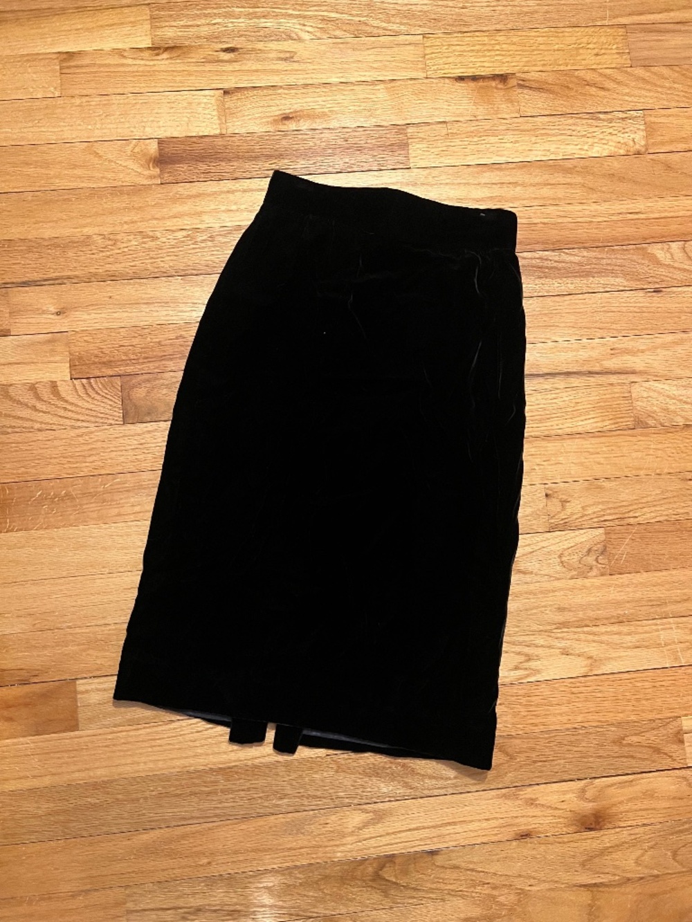Vintage Prophecy Velvet Midi Skirt